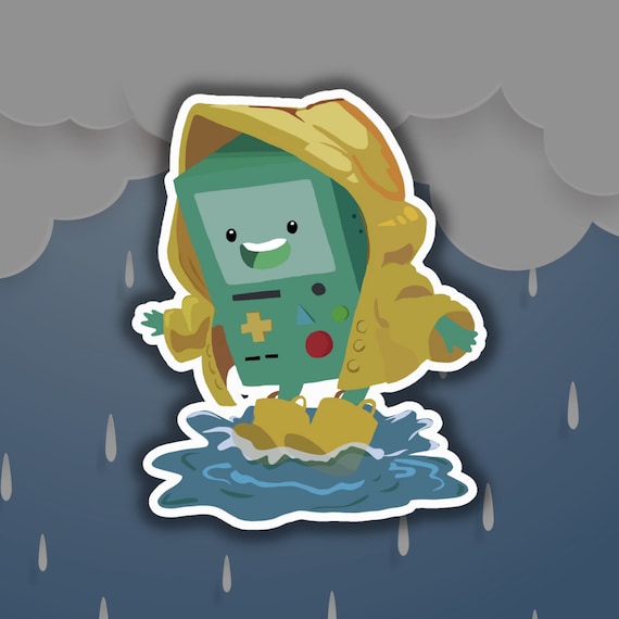 Adventure time sale sticker