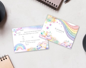 CALLUNA® 24 biglietti d'invito di compleanno per bambini - invito