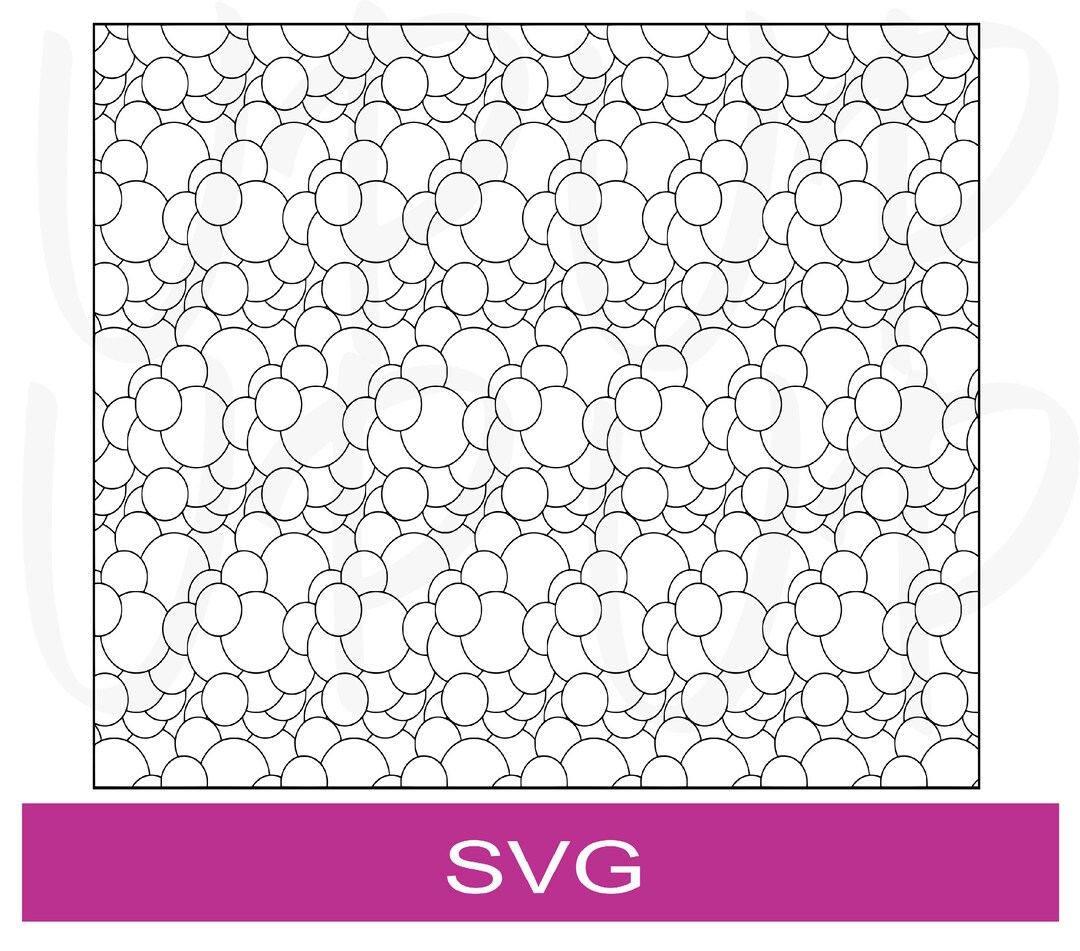 Bubble Mug Rib Template Bubbles SVG | Burst Tumbler | Digital Tumbler Design | 20oz Tumbler ...