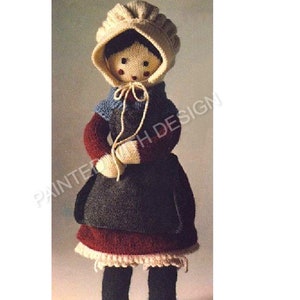 Oma-pop, oma, oma, oma pop, breipatroon, 18 inch hoog, pdf-bestand direct downloaden, bijna gratis