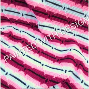 Navajo Indian Afghan, Blanket, Bedspread, Bedcovering Crochet Pattern, PDF Instant Download, Almost Free