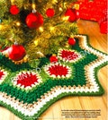 Christmas Tree Skirt, Granny Ripple Xmas Tree Skirt, Holiday Tree Skirt, Crochet Pattern, PDF Instant Download, Almost Free