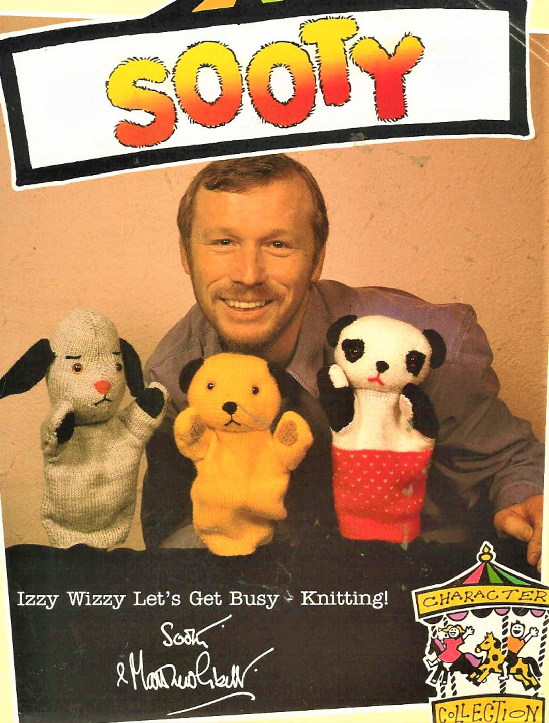 Sooty Soo and Sweep Puppets Vintage Hand Puppets Kids Toys Etsy