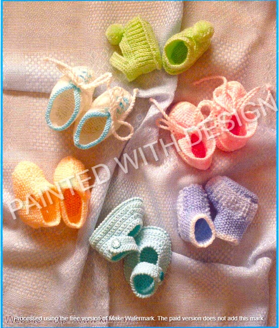 neonato scarpette portachiavi uncinetto