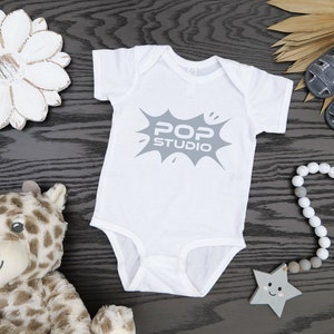 Makieta Baby Onesie | Rabbit Skins 4424 White | Makieta Baby Flatlay | Makieta Baby Bodysuit | Makieta Youth | Makieta Baby Boho