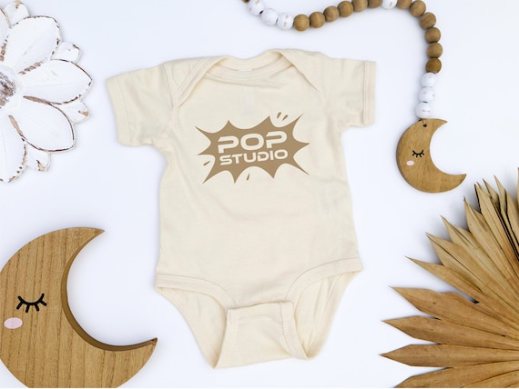 Baby Boho Mockups | Rabbit Skins Natural 4424 Mockup | Flatlay Mock Up | Baby Onesie Bodysuit Mockup | Baby Mock-Ups | Floral Mockups