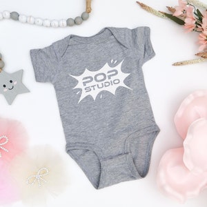 Rabbit Skins Mock-up | Heather 4424 Mockup | Baby Mockup | Flatlay Mock Up | Baby Onesie Bodysuit Mockup | Baby Mock-Ups | Floral Mockup