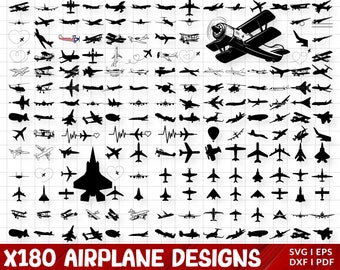 Flugzeug-Svg-Bundle, Flugzeug-Route-Svg, Liebe-Flugzeug-Svg, Flugzeug-Svg-Schnitt-Dateien für Cricut, Militärflugzeug-Svg, Doppeldecker-Svg, Jet-Flugzeug-Svg