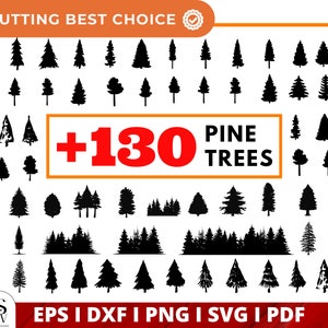Pine Tree Svg, Tree Line svg, Tree svg, Pine Tree file, Forest svg bundle, Christmas Tree Svg, Tree Silhouette, Pine forest svg for cricut