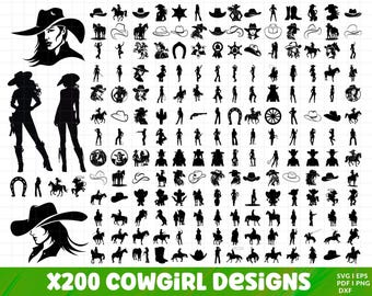 Cowgirl SVG Bundle , Cowgirl PNG , Cowgirl Clipart, Cowgirl SVG Files For Cricut, Cowgirl Silhouette, Western Svg, Howdy Svg, Cowboy Svg