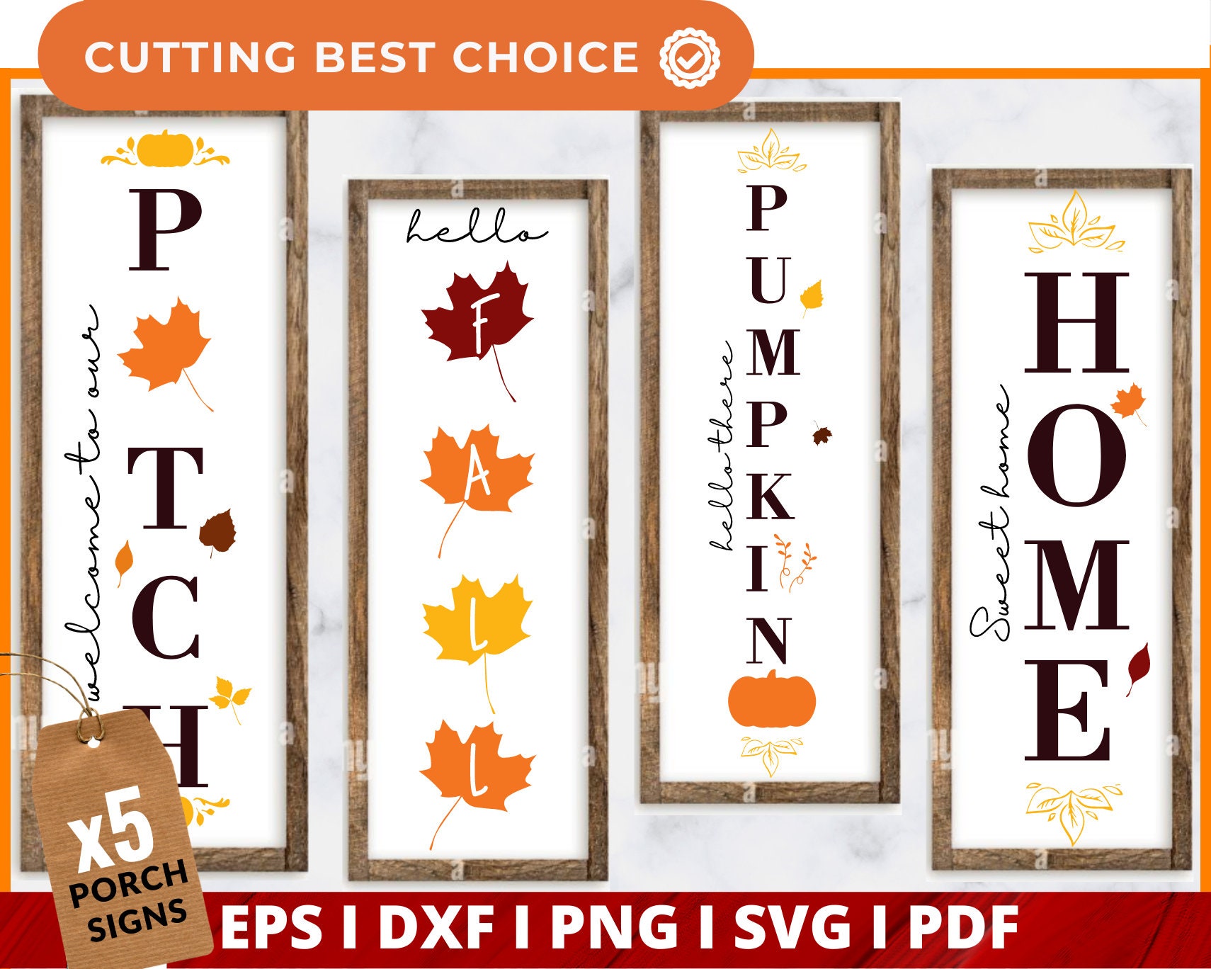 Fall Porch Sign Svg Bundle Thanksgiving Porch Sign Svg - Etsy