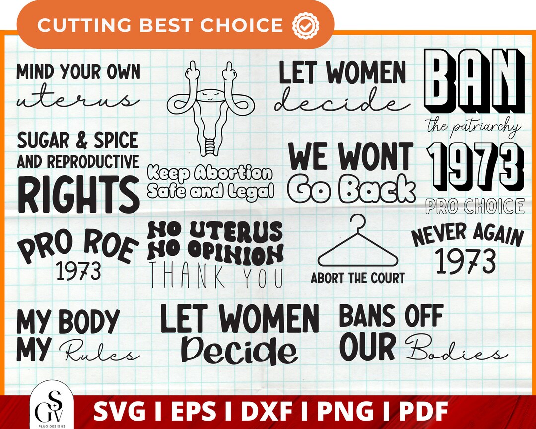 Pro Choice Graphics Pro Choice SVG, Women's Rights, Women Empowerment, Pro Choice, My Body ...