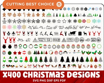 Huge Christmas Mega Bundle SVG, Christmas svg, merry christmas svg, Christmas Clipart, winter svg, christmas gnome svg, santa clause svg