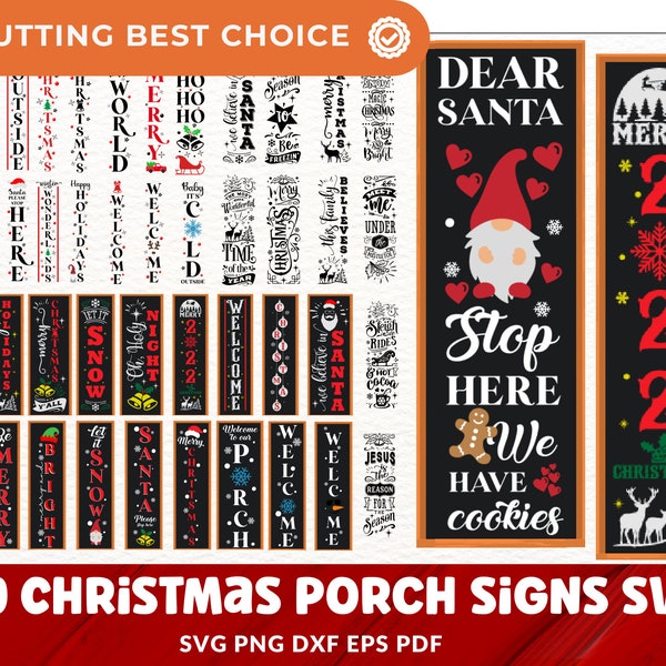 Christmas Porch Sign Svg Bundle, Winter Porch Sign SVG, Christmas Sign svg, Christmas Svg, Holidays Porch Sign, Welcome Signs SVG, Cricut.