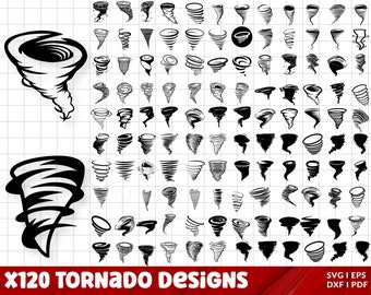 Tornado SVG Bundle, Storm SVG Bundle, Tornado Clipart, Tornado SVG Cut Files for Cricut, Typhoone Svg Png, Hurricane Svg Png, Wind Svg