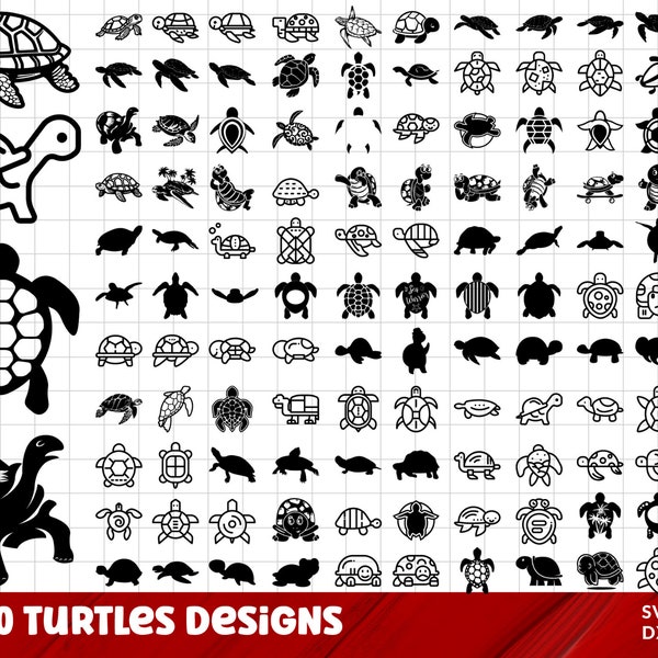 Turtle SVG Bundle, Turtle Face Svg, Turtle SVG Cut Files for Cricut, Sea Turtle Svg, Tortoise svg, Sea Turtle Silhouette, Cute Turtle Svg.