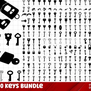Key Svg Bundle, Key Png Bundle, Magic Key svg, Vintage Key svg, Lock svg Cut Files For Cricut, Key lock Svg, Key Cut files, Lock And Key SVG