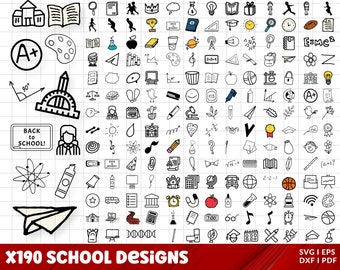 Material escolar SVG, pacote SVG para professor, SVG de volta às aulas, material escolar para professor svg, svg para professor, kit escolar Svg, arquivos cortados para Cricut