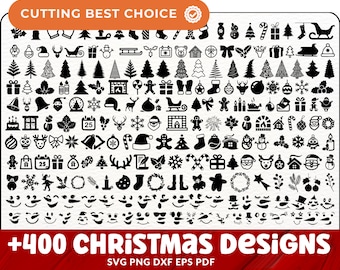MEGA Christmas SVG Bundle, Christmas Tree Svg, Christmas Quotes Svg, Funny Quotes Svg, Santa Svg, Christmas Bauble, svg cut files for cricut
