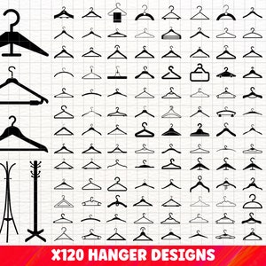 Cintre SVG Bundle, cintre PNG Bundle, cintre Clipart, cintre SVG coupe fichiers Cricut, cintre Svg, Silhouette de cintres, cintres pour bébé svg