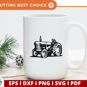 Tractor SVG Bundle, Tractor PNG Bundle, Tractor Clipart, Tractor SVG Cut Files for Cricut, Tractor Silhouette, Truck Svg, Farm Svg image 5