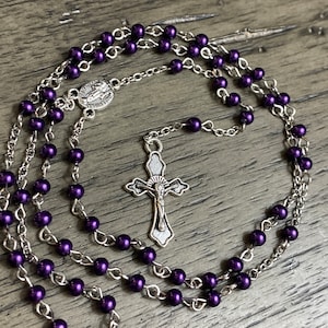 Royal purple rosary