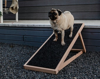 Rampa portátil para mascotas escalera perro rampa para perro pequeño a  grande para sofá cama de coche 100 libras