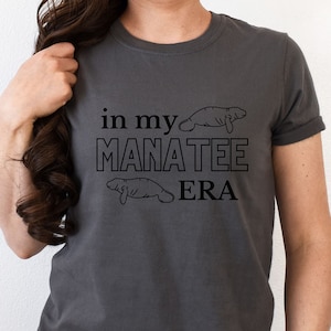 Manatee Shirt In My Manatee Era, Unisex Softstyle Manatee T-Shirt,  Manatee Gift