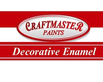 Craftmaster Paints Émail décoratif 18 couleurs au choix