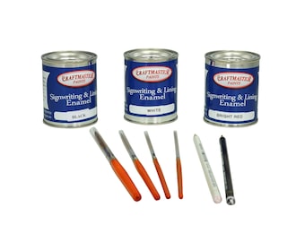 Craftmaster Paints Basic Pinstriping & Lining Starter Set