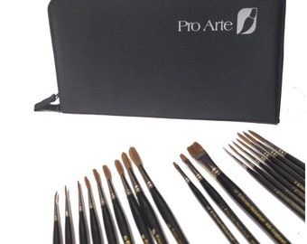 Pro Arte Super Deluxe Pinsel Starter Set - Beschriftung, Pinstriping und Linier Pinsel