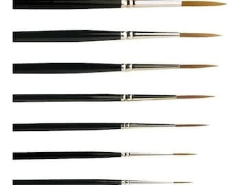 Pro Arte Series 103 Pointed Writer 7 Pinsel Set - Beschriftung & Linier Pinsel Set