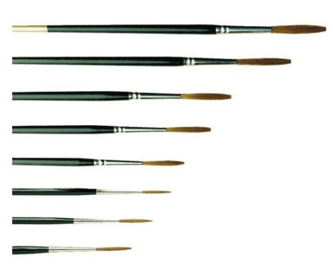 Pro Arte Series 10 Synthetic Chisel Writer 9 Brush Set Signwriting