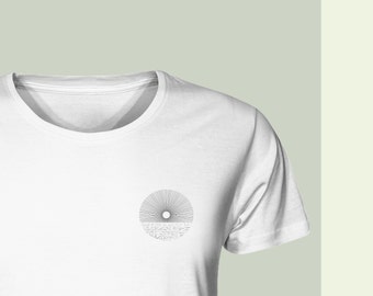 T-SHIRT | Sonne | Unisex | 100% organische Bio Baumwolle | nachhaltig und fair produziert | minimalistisches Design | Sunshine | Sommer