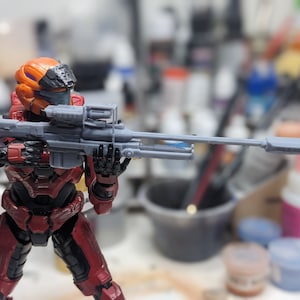 Halo infinite/Halo3 Sniper Rifle for Spartan Collection (6.5 in)