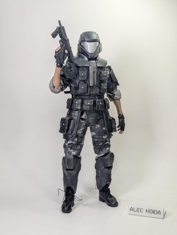 1/6 カスタムフィギュア Halo 2 ODST フィギュア | 1/6スケール | - Etsy 日本