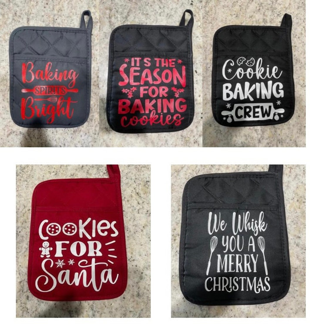 Christmas Pot Holders Pot Holders Holiday Pot Holders Gift Etsy