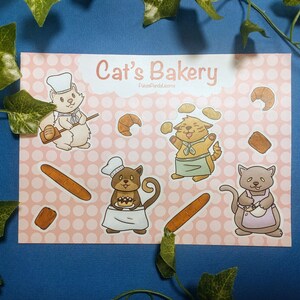 Chat Pâtissier Page 10 Sticker