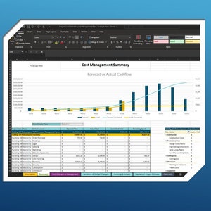 Budgeting & Revenue Project Management Tool (Cashflow S-Curves)