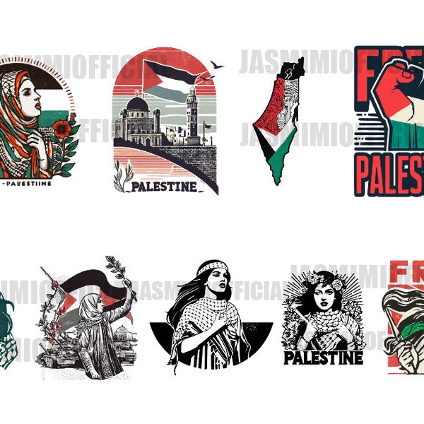 Palestine Svg bundle, Free Palestine shirt svg, Palestine png, Gaza free Svg, Palestine Svg, free Palestinian svg, Vector, Silhouette