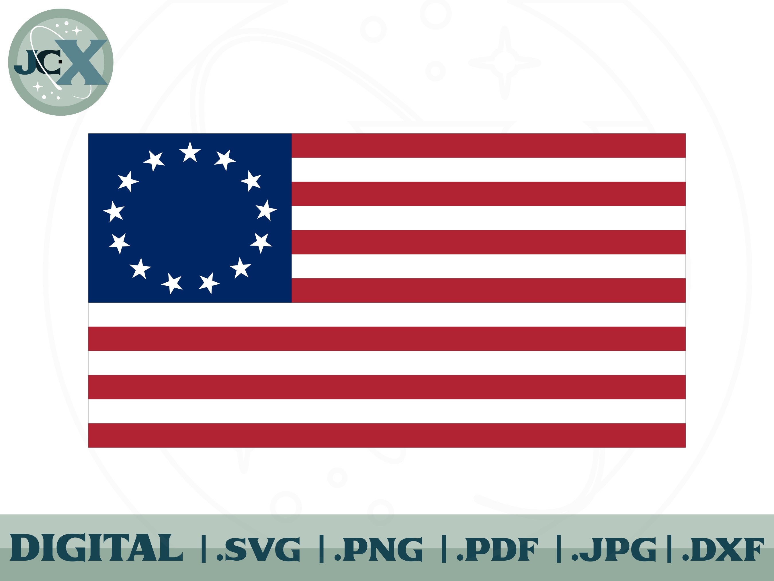 Betsy Ross Flag - Etsy