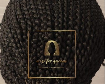 African ponytail cornrow wig