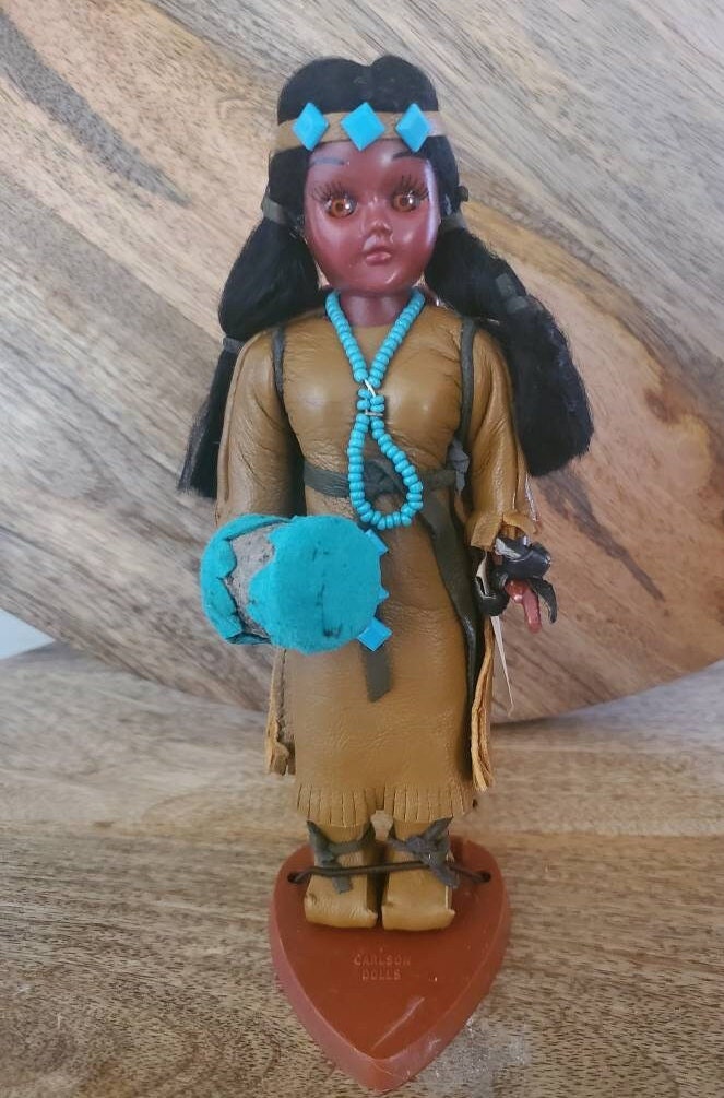 Doll Set / Vintage American Indian Dolls / Native American Etsy