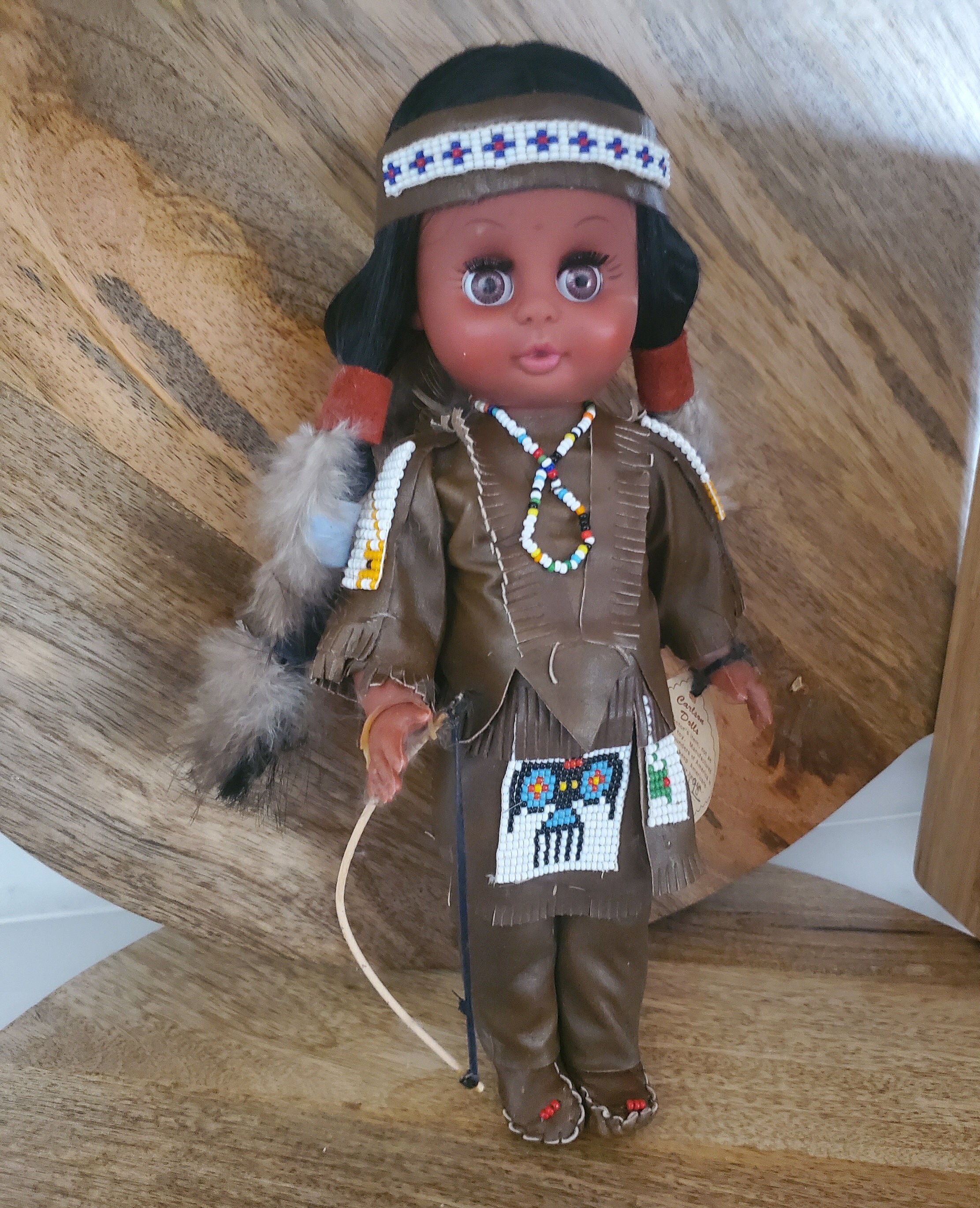 Vintage Carlson Native American Doll / American Indian / Etsy