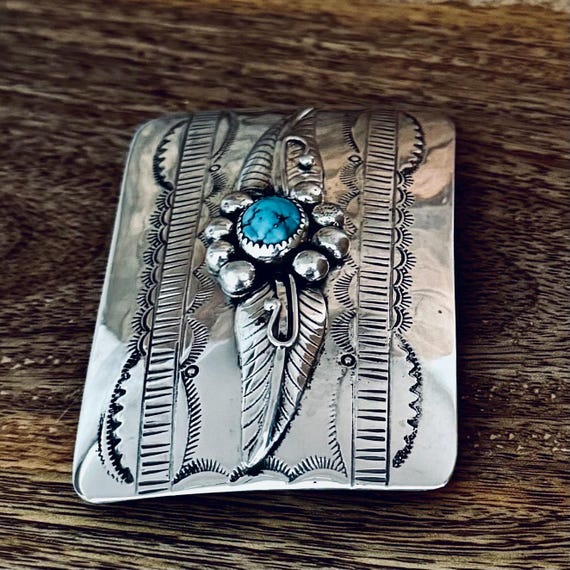 Mens turquoise belt buckle 2025