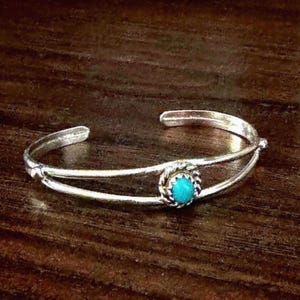 Child bracelet handmade jewelry turquoise bracelet baby gifts for baby shower gifts baptism gift girl jewelry western jewelry silver