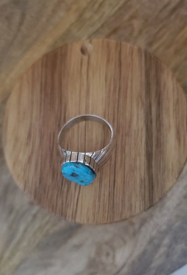 Mens Turquoise Ring / Statement Rings / Navajo Jewelry / Gift Etsy