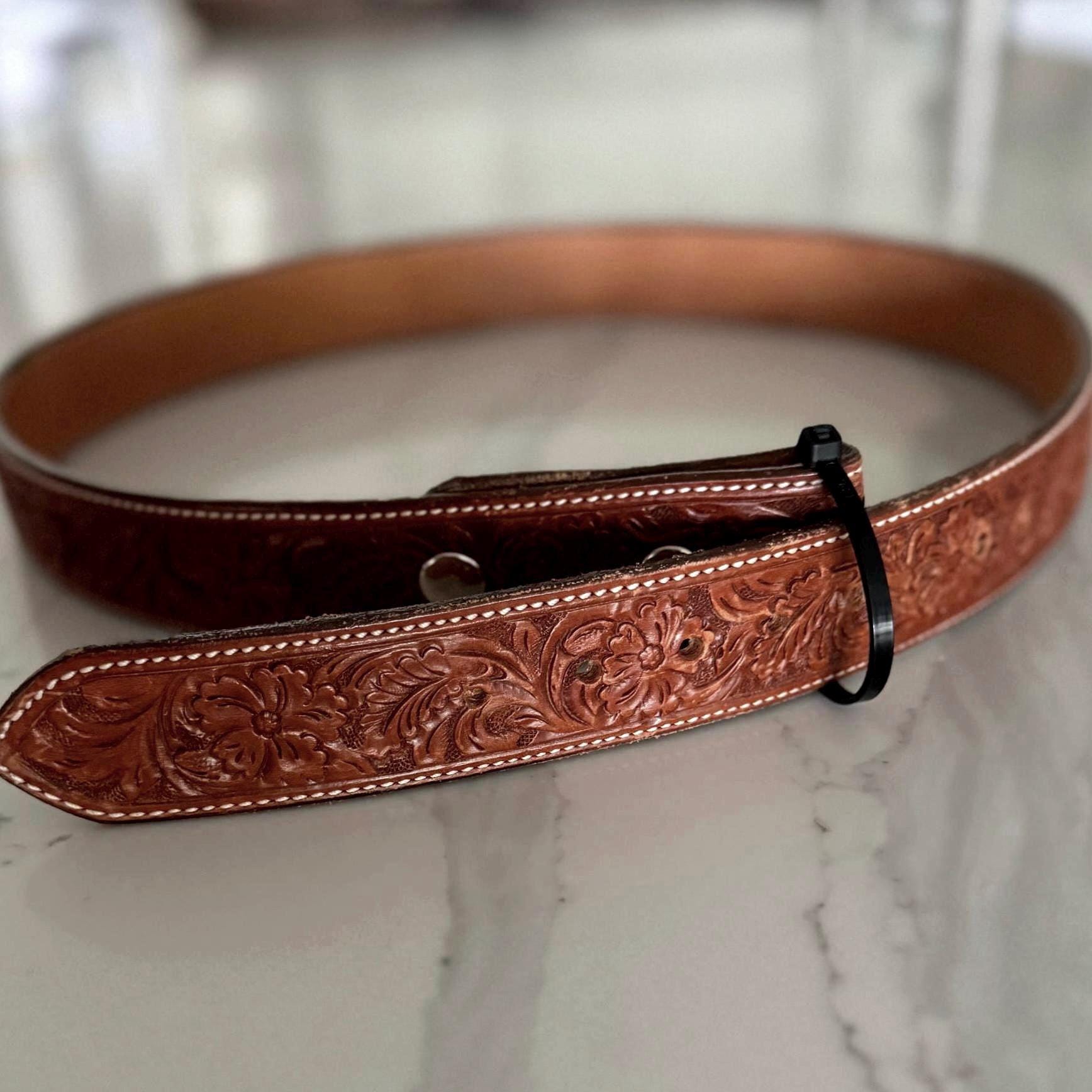 70s Western Belt - Etsy