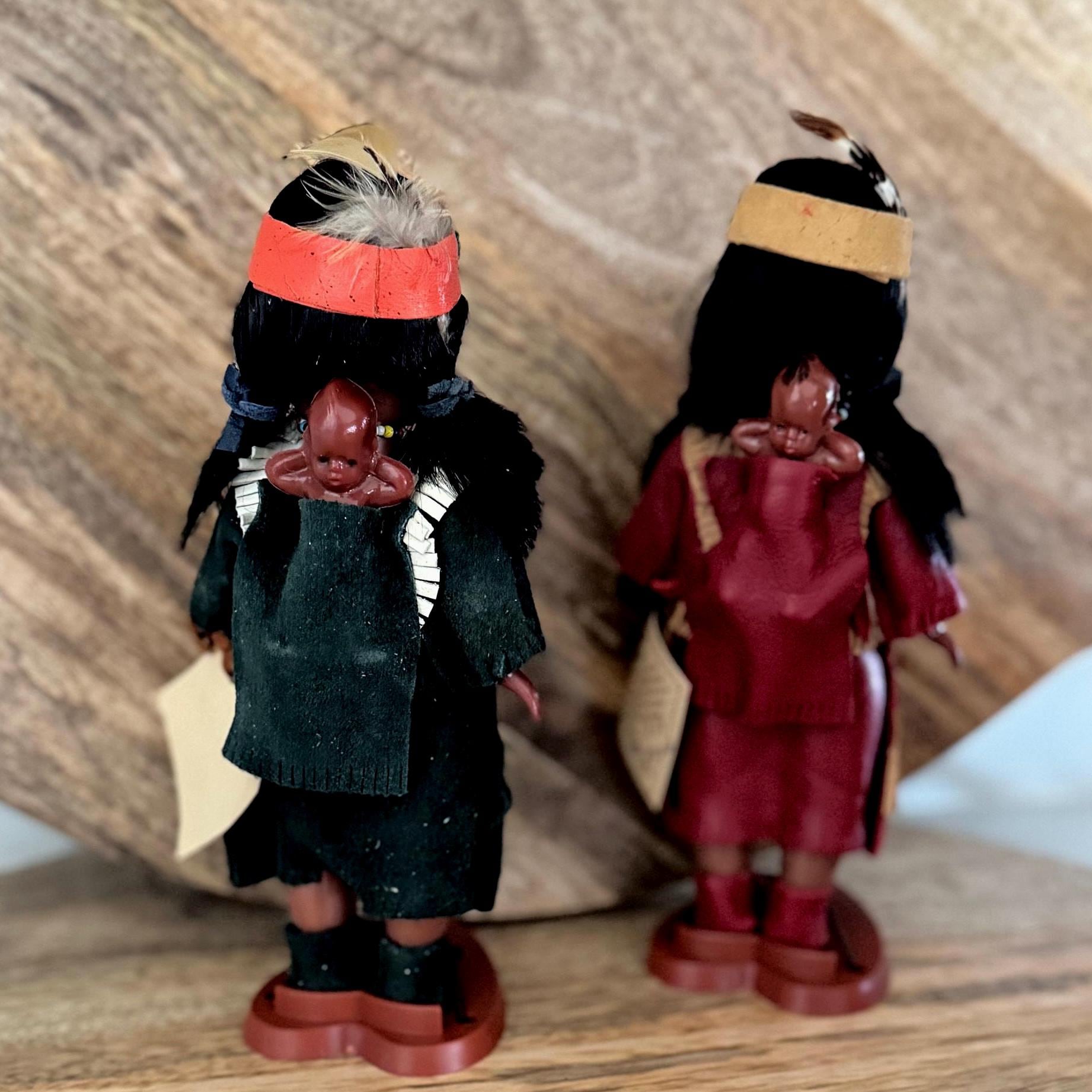 Authentic Vintage American Indian Dolls by Carlson Dolls
