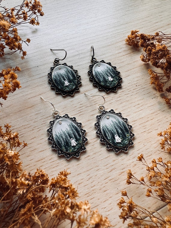 Boucles D'oreilles Vintage Christina Laurent Plaqué Or - Occasion, Couleur Dorée Dominante